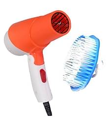 Lenon LE- 1280 Orange Hair Dryer ( Free MulticolourComb )