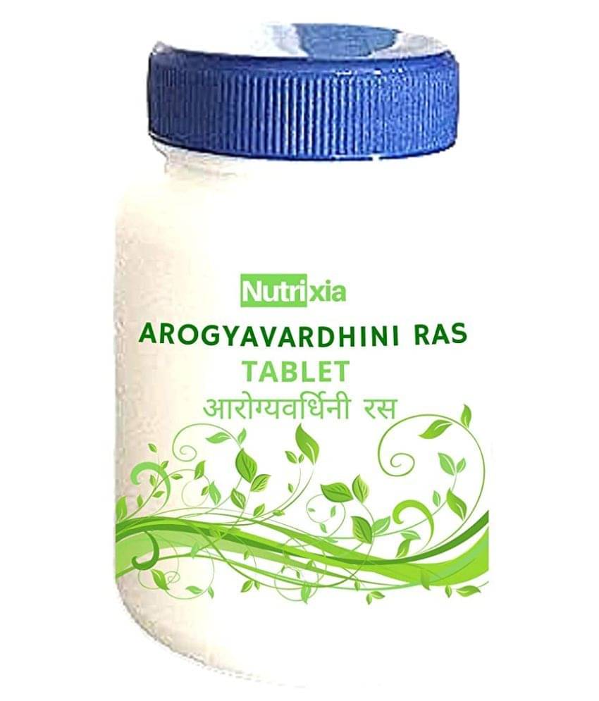 Nutrixia Food Arogyavardhini Ras आरोग्यवर्धिनी रस Tablet 25 gm Nutrixia Food Arogyavardhini Ras आरोग्यवर्धिनी रस Tablet 25 gm
