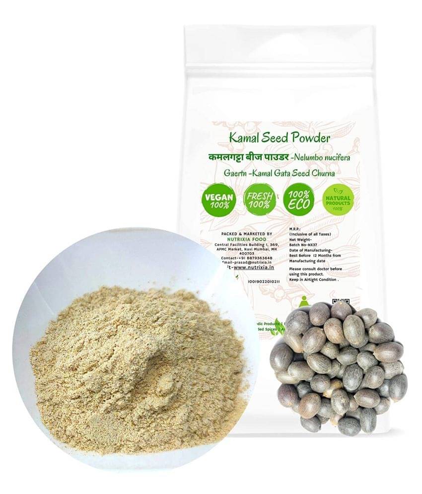     			Nutrixia Food Kamal Seed Without Shell -Lotus Kernel Powder 50 Gm Pack of 1