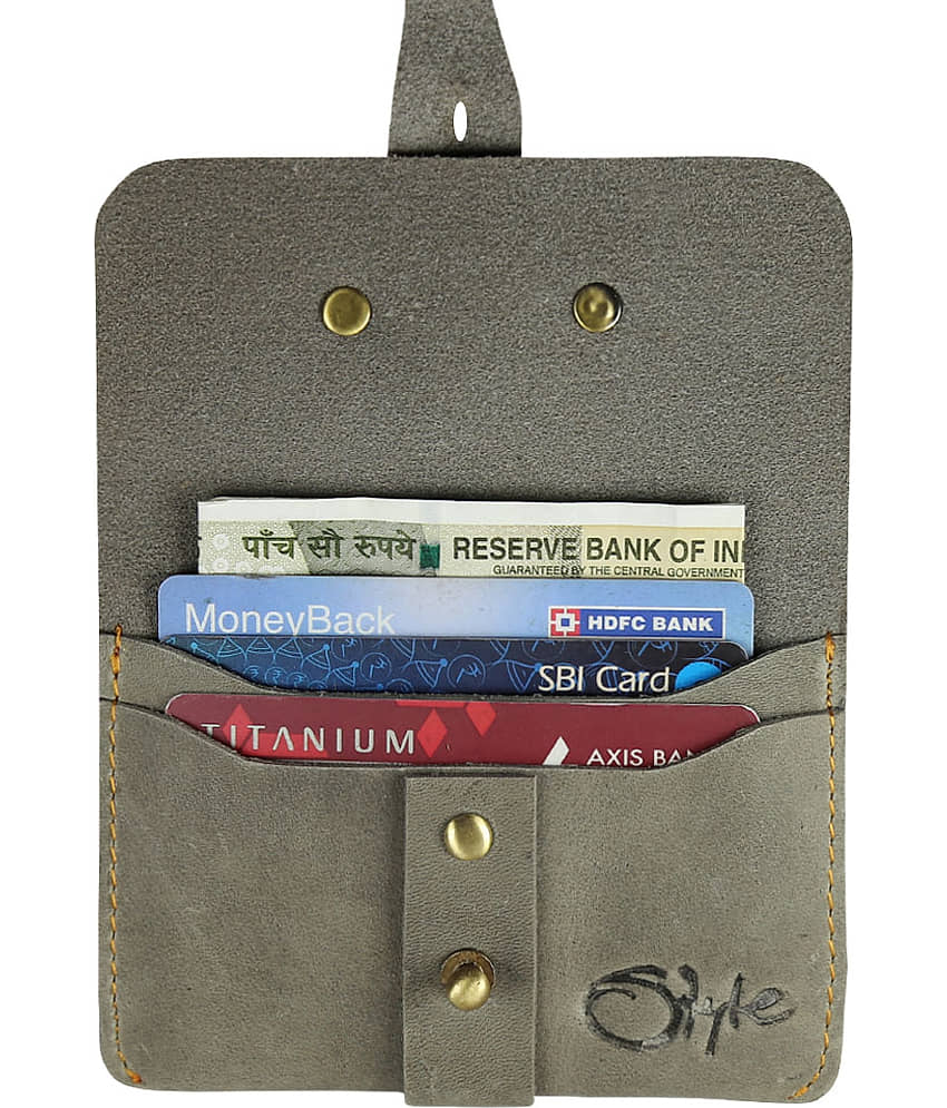 STYLE SHOES Button Green Card Holder - Handbags | Buy online on ZillyBuy