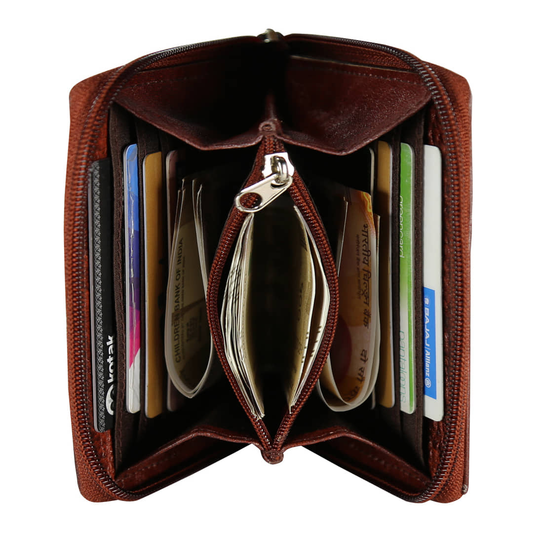 STYLE SHOES Zip Maroon Travel Card Holder - Handbags | Buy online on ZillyBuy