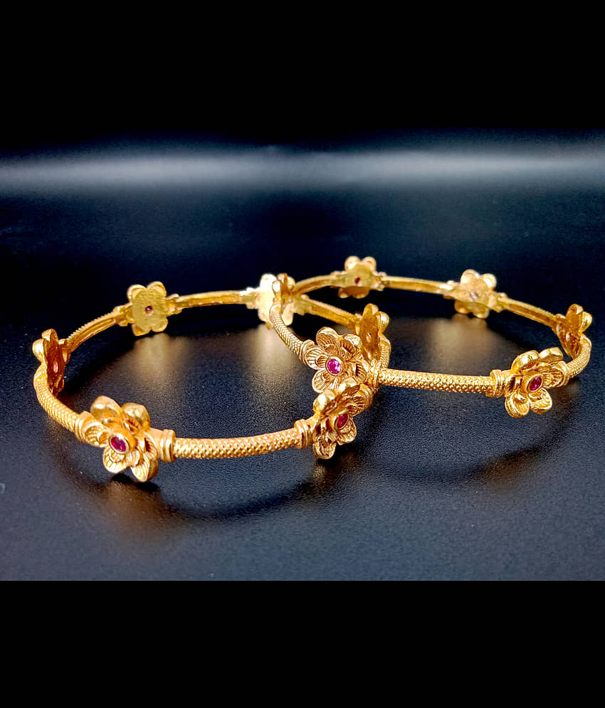 Shankhraj Mall Orignel Type Traditional Gold Plated Designer Bangles Jewellery For Women / Girls - Bangles & Bracelets | Buy online on ZillyBuy