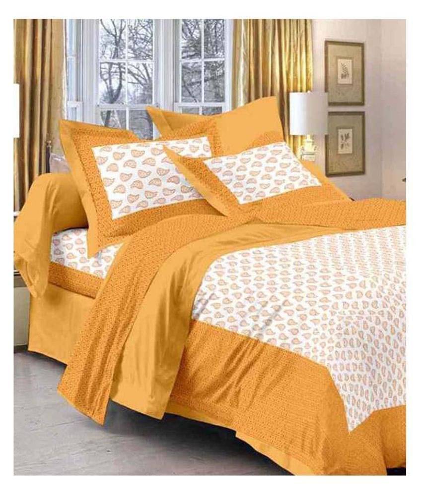     			Uniqchoice Cotton Double Bedsheet ( Assorted )