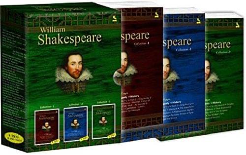     			William Shakespeare (Set Of 3 Books)