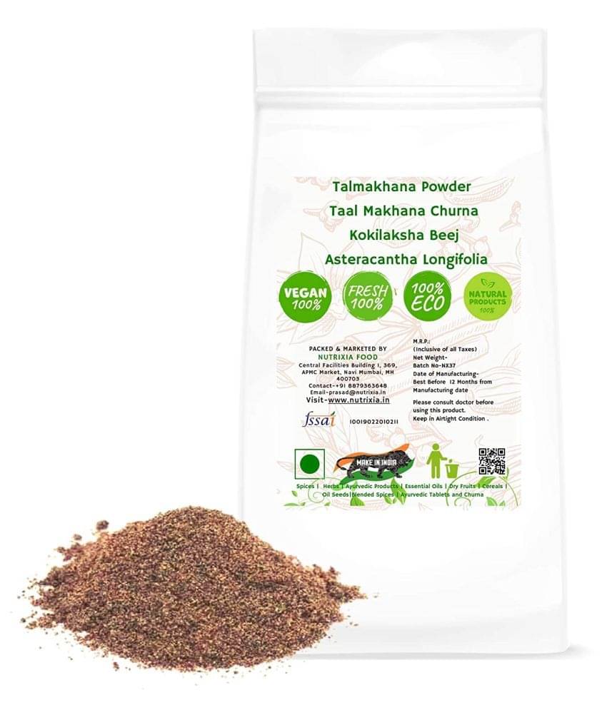 Nutrixia Food Talmakhana Powder- Taal Makhana Churna Powder 250 Gm Pack of 1 Nutrixia Food Talmakhana Powder- Taal Makhana Churna Powder 250 Gm Pack of 1