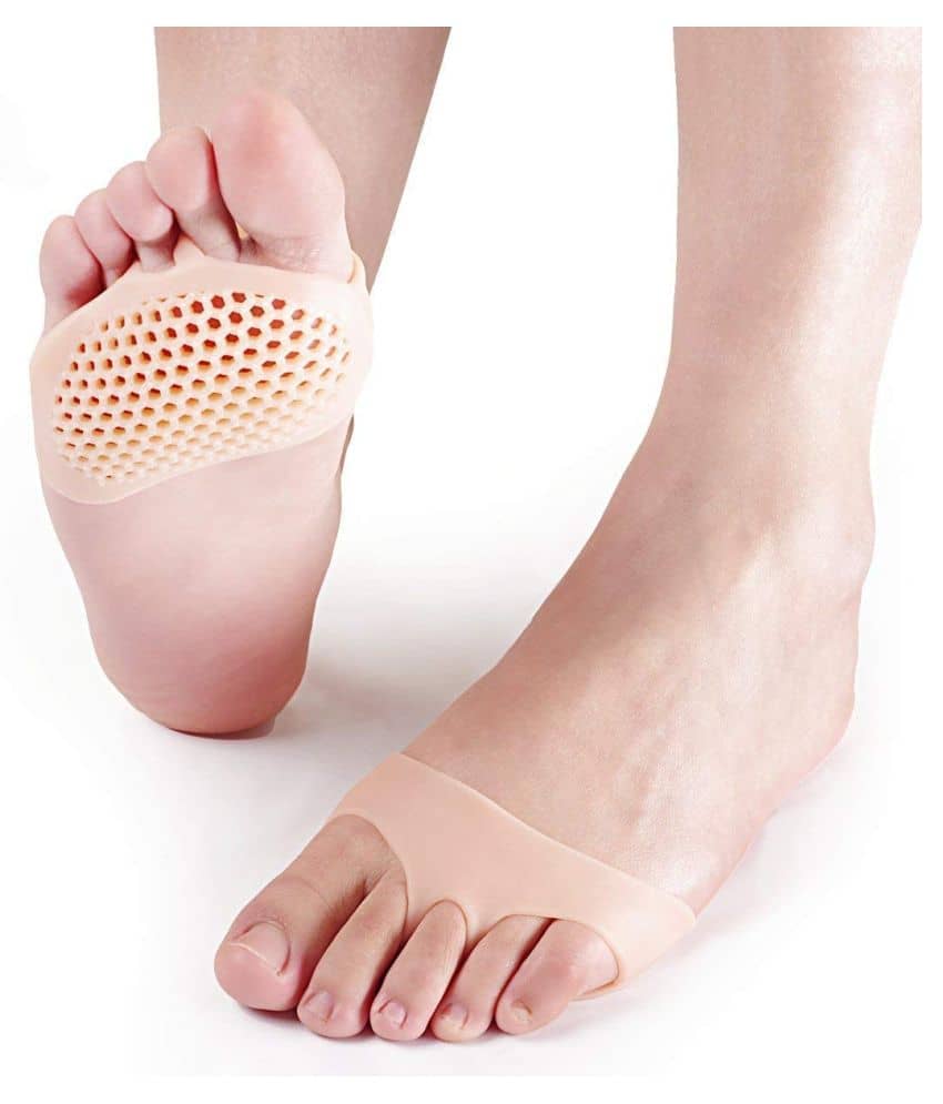 Starburst Silicone Gel Half Toe Sleeve (Pack Of 3) Regular