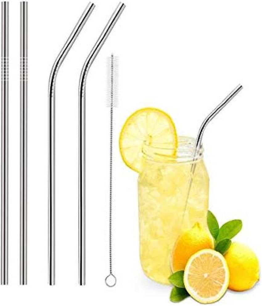 Divine Home Stainless Steel Straws - Cookware | Buy online on ZillyBuy