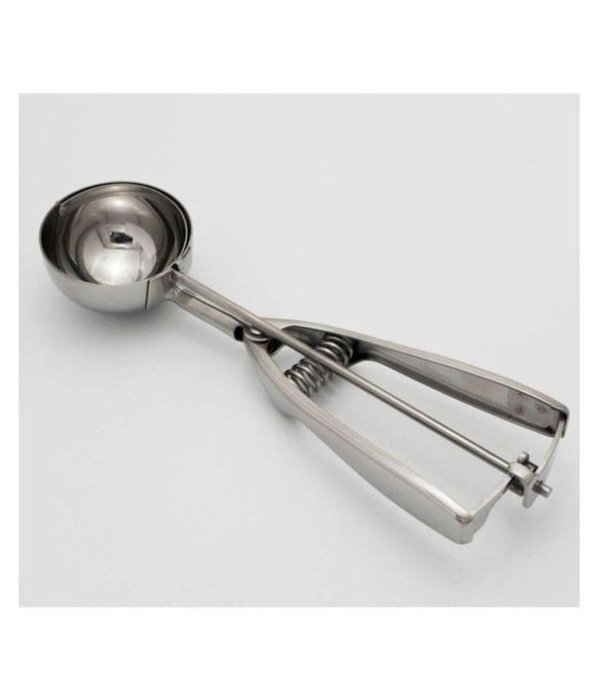     			HINGOL Steel Ice Cream Scoop