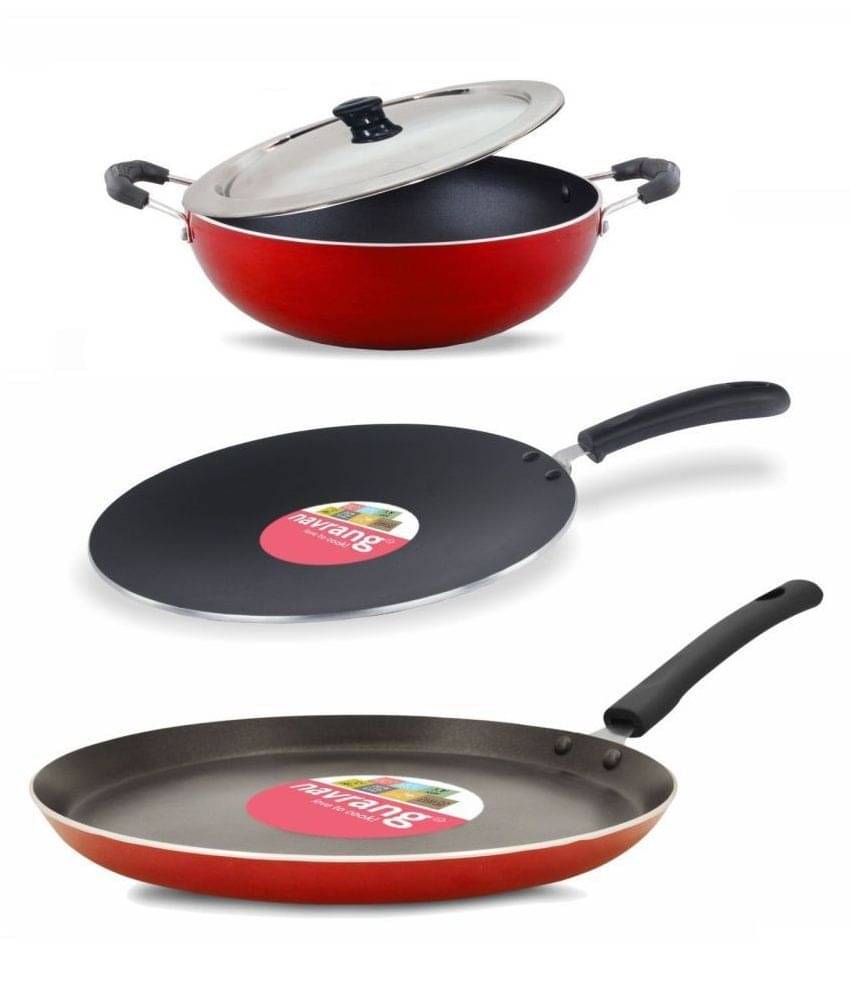     			Navrang 4 Piece Cookware Set