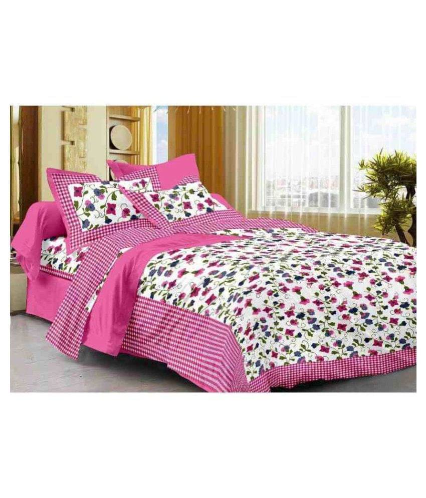     			Uniqchoice Cotton Double Bedsheet ( Assorted )
