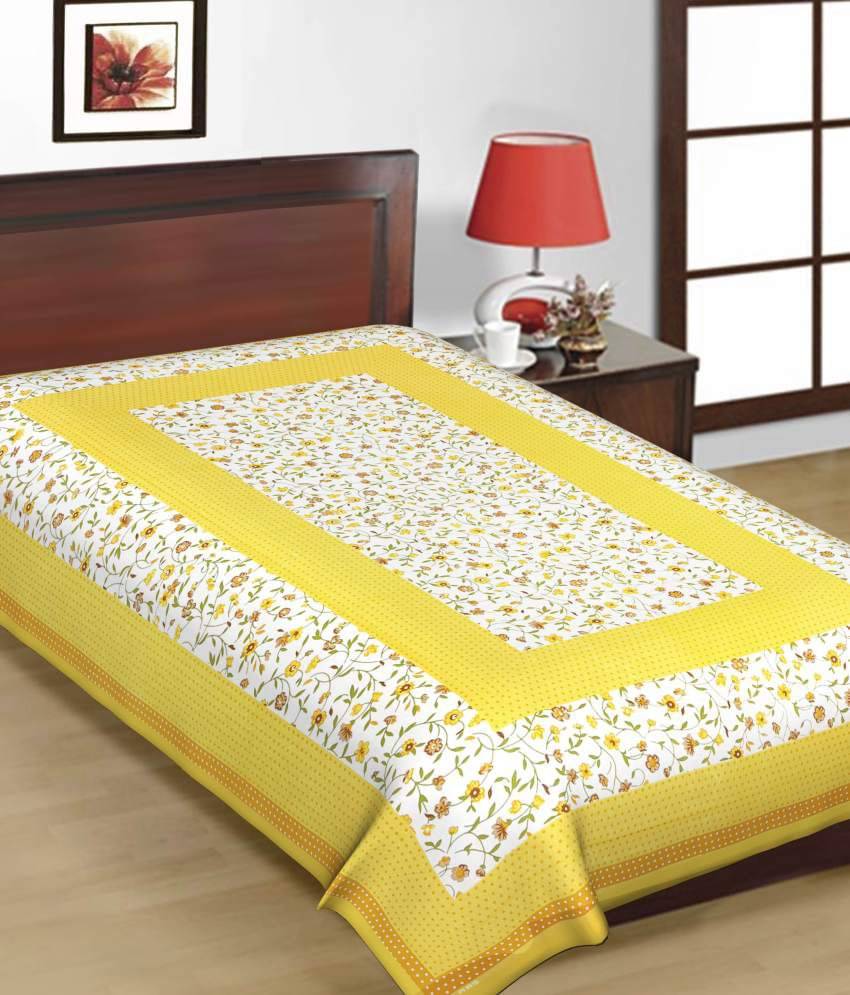     			Uniqchoice Cotton Single Bedsheet ( Assorted )