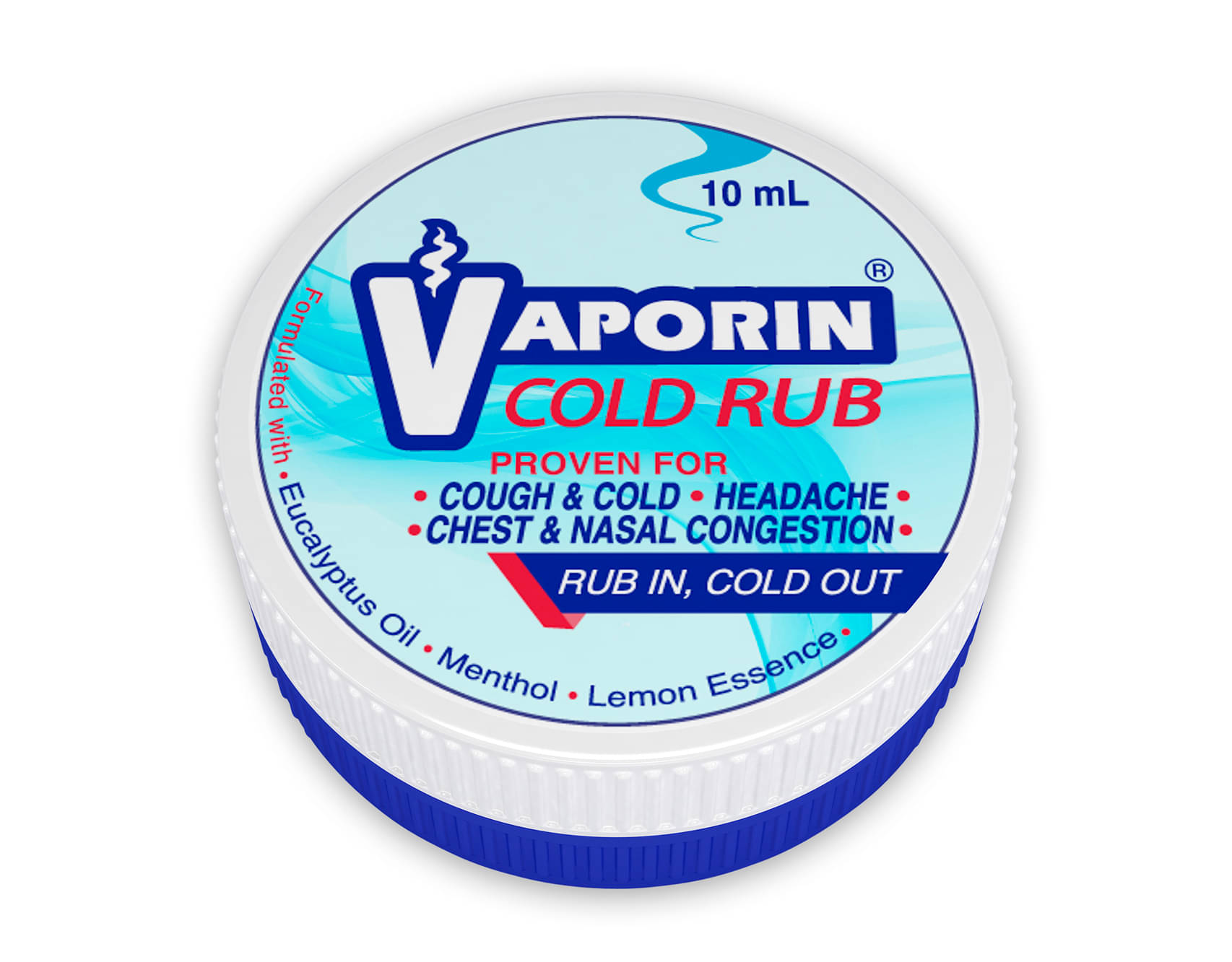     			vaporin Coldrub Each 10 mL(Pack of 12) Pack of 12