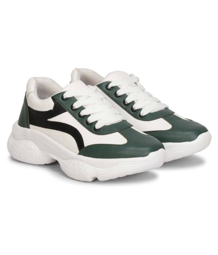     			Commander Shoes - Green  Women's Sneakers