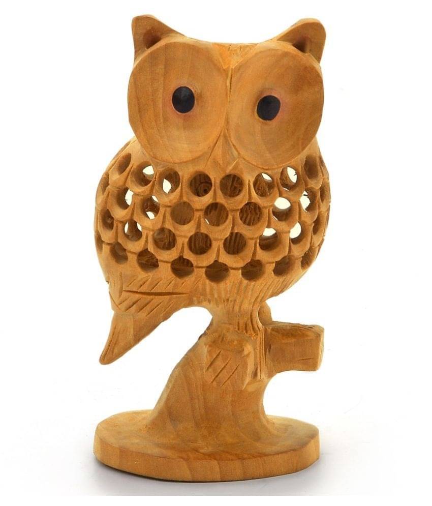 Craft N Creation Multicolour Wood Handicraft Showpiece - Pack of 1 Craft N Creation Multicolour Wood Handicraft Showpiece - Pack of 1