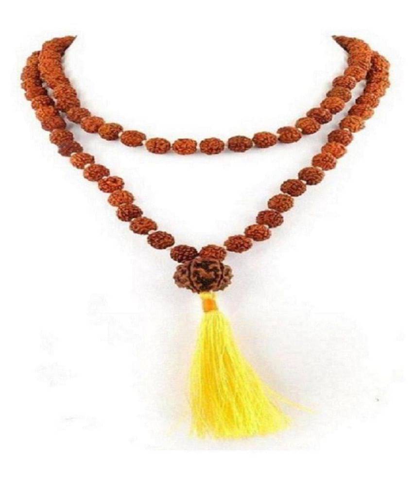ShivaRatna Rudraksha Mala With 7 Mukhi Nepali Rudraksha As Guru mani ShivaRatna Rudraksha Mala With 7 Mukhi Nepali Rudraksha As Guru mani