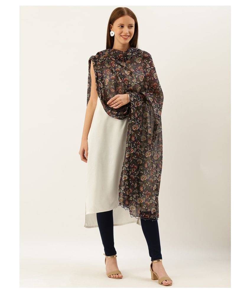    			Aarrah Blue Cotton Dupatta