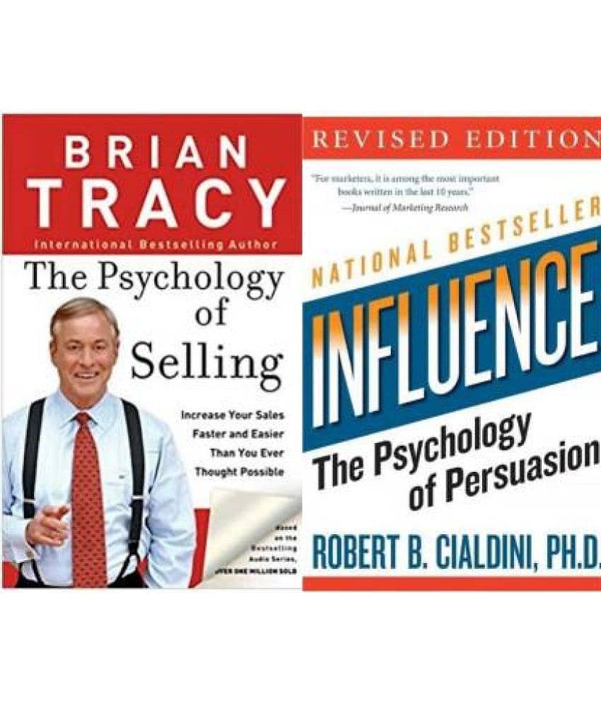 Combo Of 2 (Influence + The Psychology Of Selling ) (Paperback, Brian Tracy, Robert B. Cialdini PH. D. - Stationery | Buy online on ZillyBuy