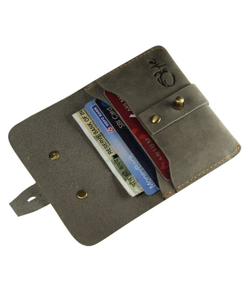     			Style 98 Tan Leather Credit/Debit Card Money Clip