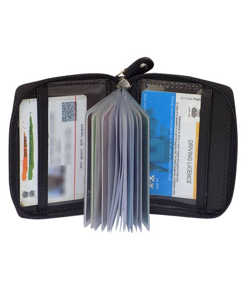     			Style 98 Leather Black Fashion Short Wallet