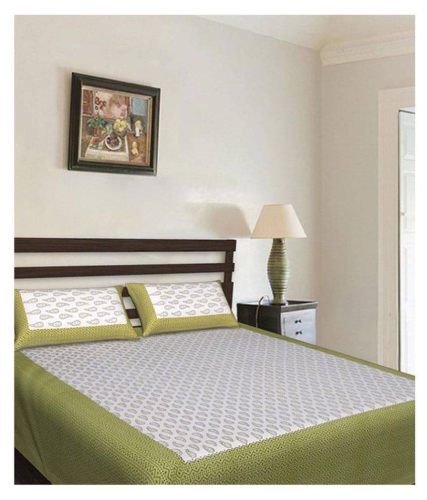     			Uniqchoice Cotton Double Bedsheet ( Assorted )