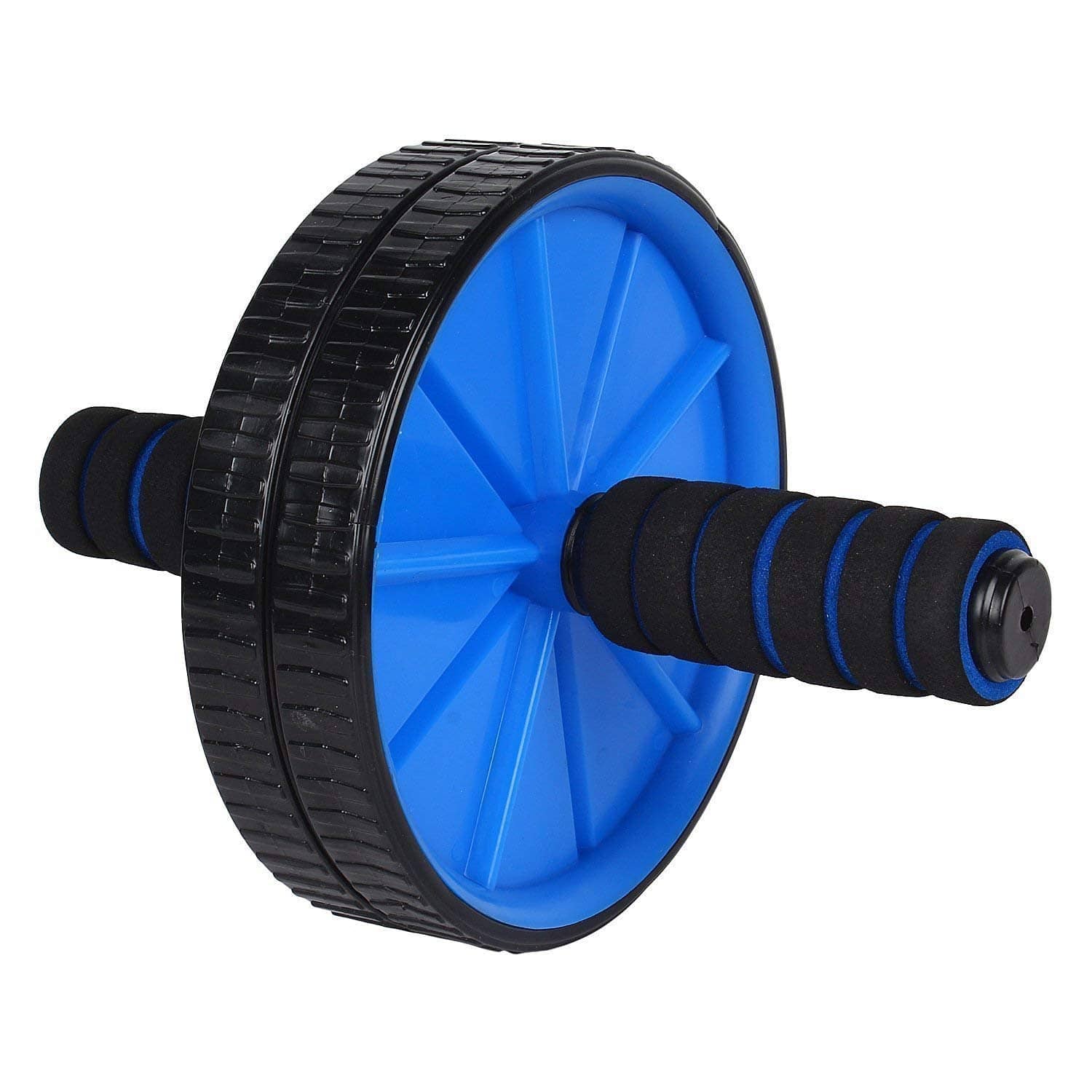 Wide Ab Roller Wheel for Abs Workouts/Home Gym Abdominal Exercise/Core Workouts for Men and Women (Multicolour) - Sports and Fitness Equipment | Buy online on ZillyBuy