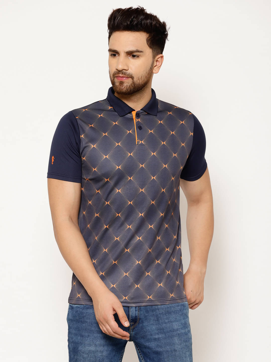 EPPE - Multicolor Polyester Regular Fit Men's Sports Polo T-Shirt ( Pack of 1 ) EPPE - Multicolor Polyester Regular Fit Men's Sports Polo T-Shirt ( Pack of 1 )