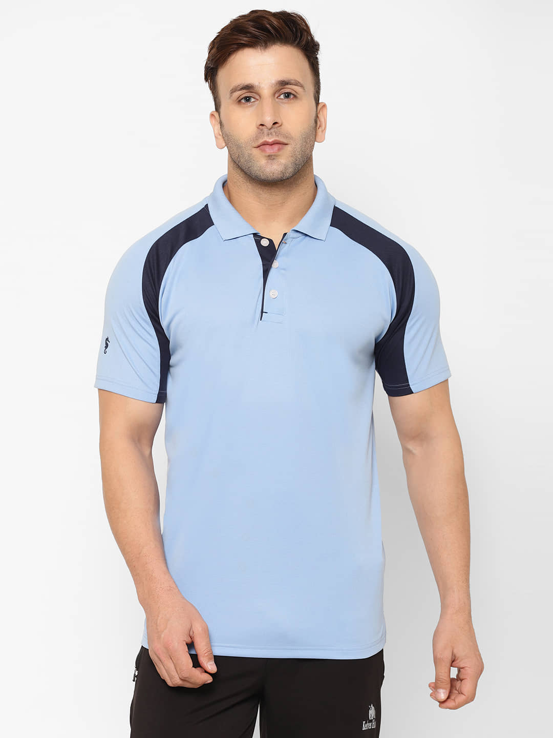 EPPE - Blue Polyester Regular Fit Men's Sports Polo T-Shirt ( Pack of 1 )