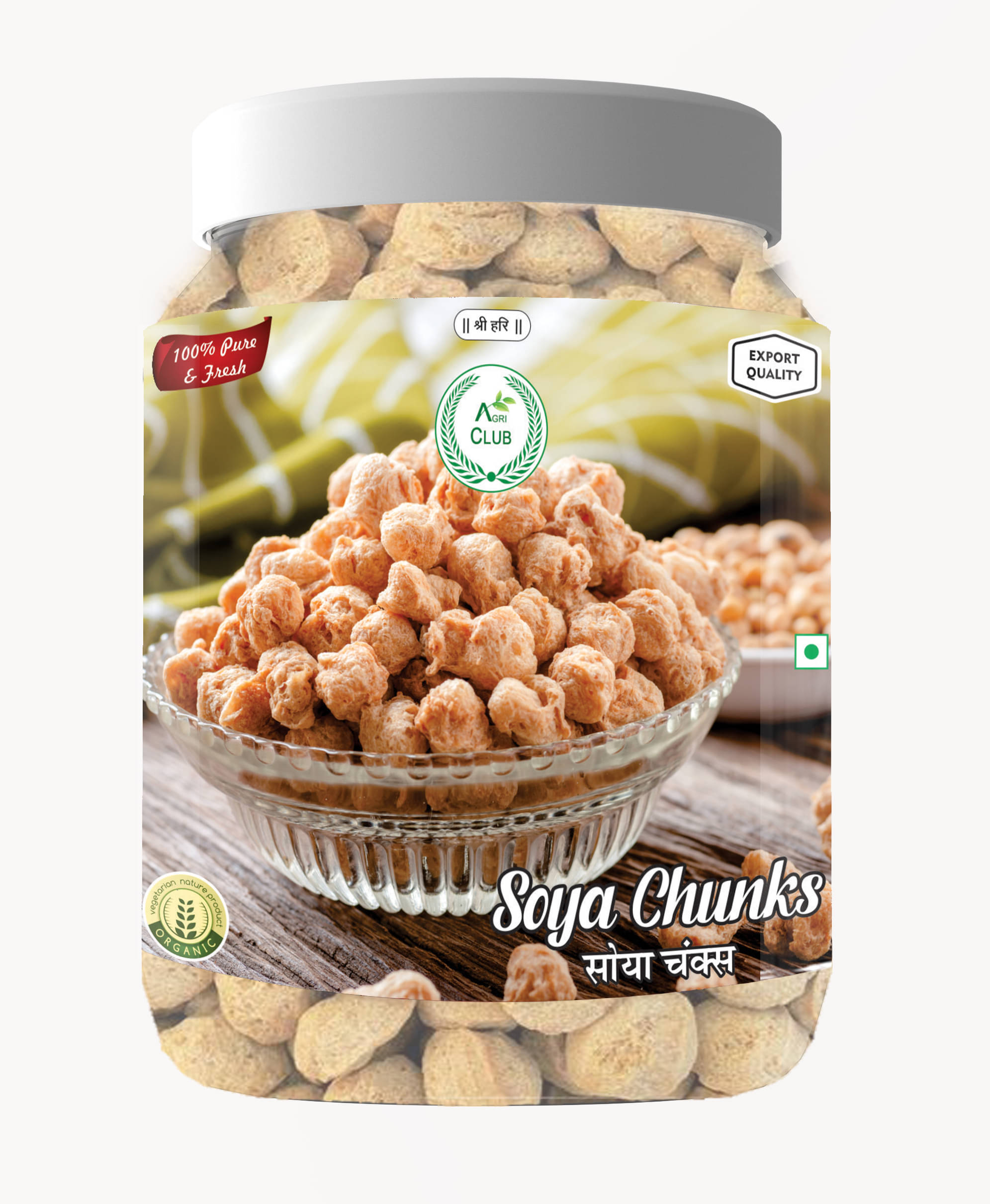 AGRICLUB Soya Chunks (Wadi) 200 gm AGRICLUB Soya Chunks (Wadi) 200 gm