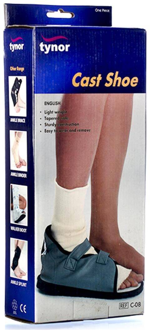     			Tynor Cast Shoe Rocker Sole, Grey, Small, 1 Unit