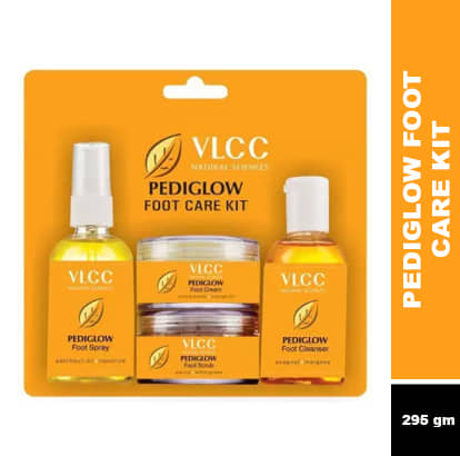 Vlcc Pediglow Foot Care Kit , 295G , For Cleanse, Disinfect & Foot Crack