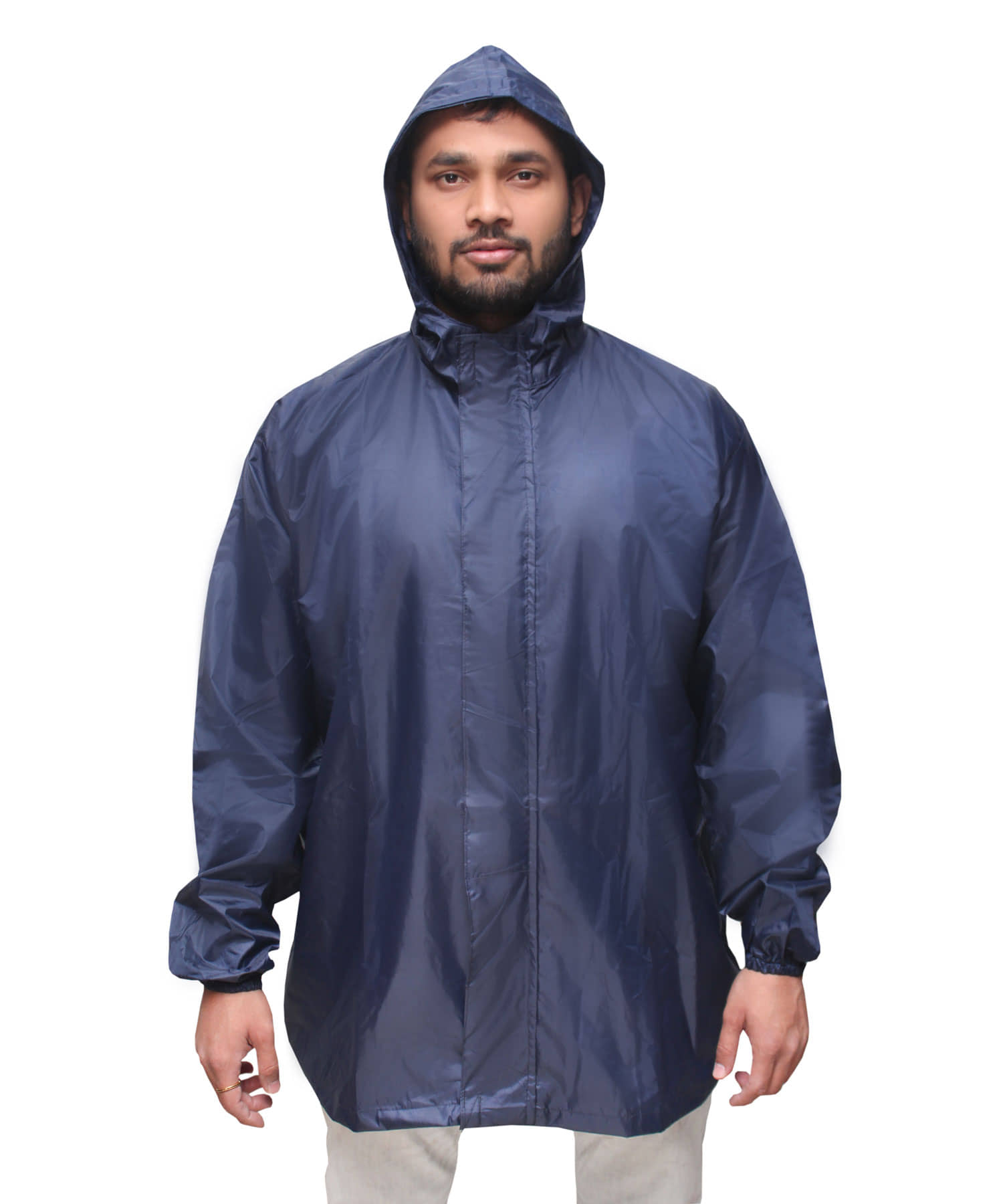 Goodluck Navy Rain Jacket
