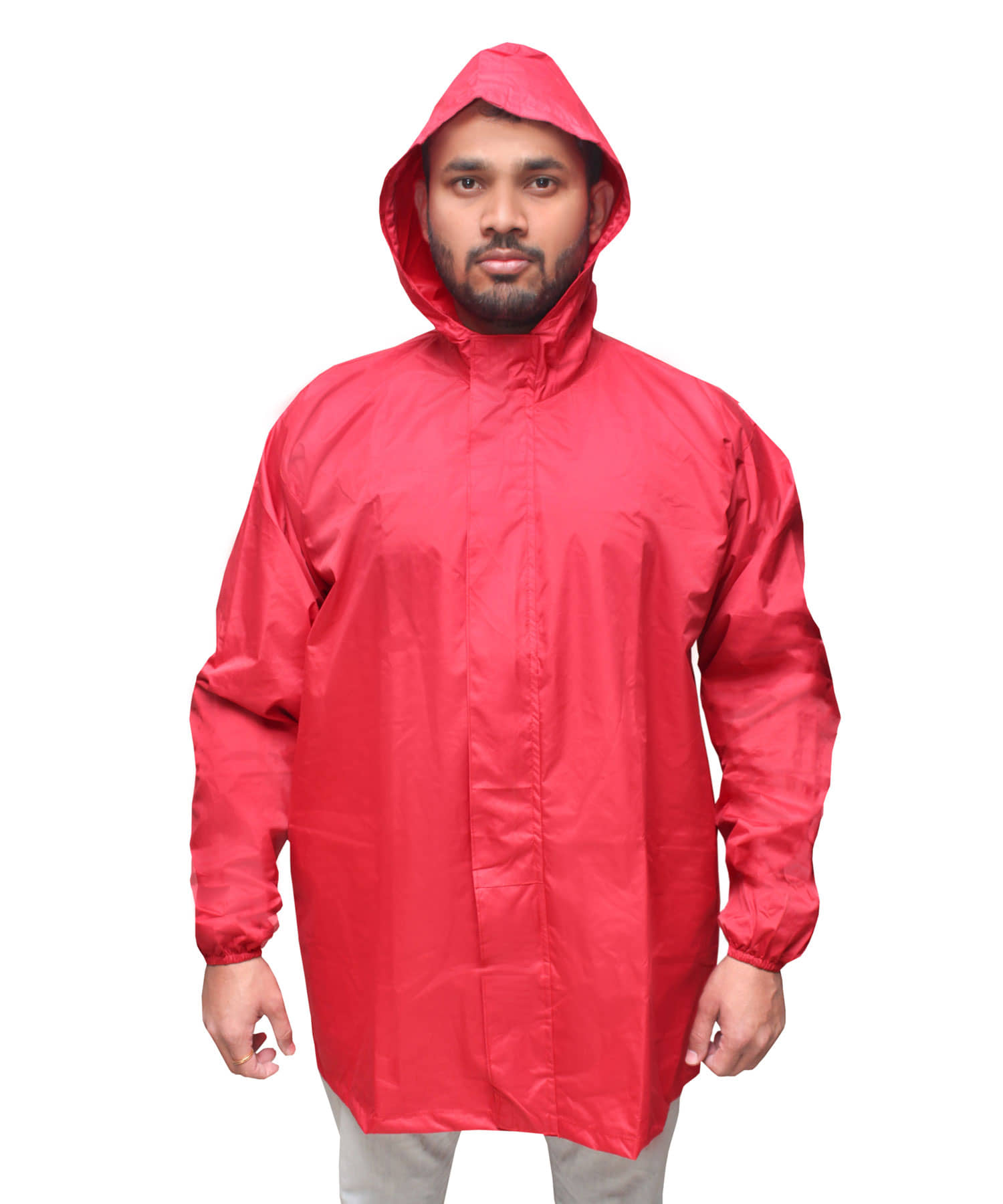 Goodluck Red Rain Jacket