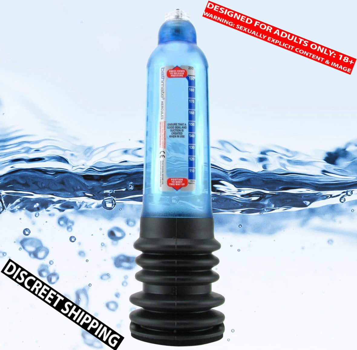 Bathmate Hercules (Blue) Penis Enlargement Pump Imported From - United Kingdom