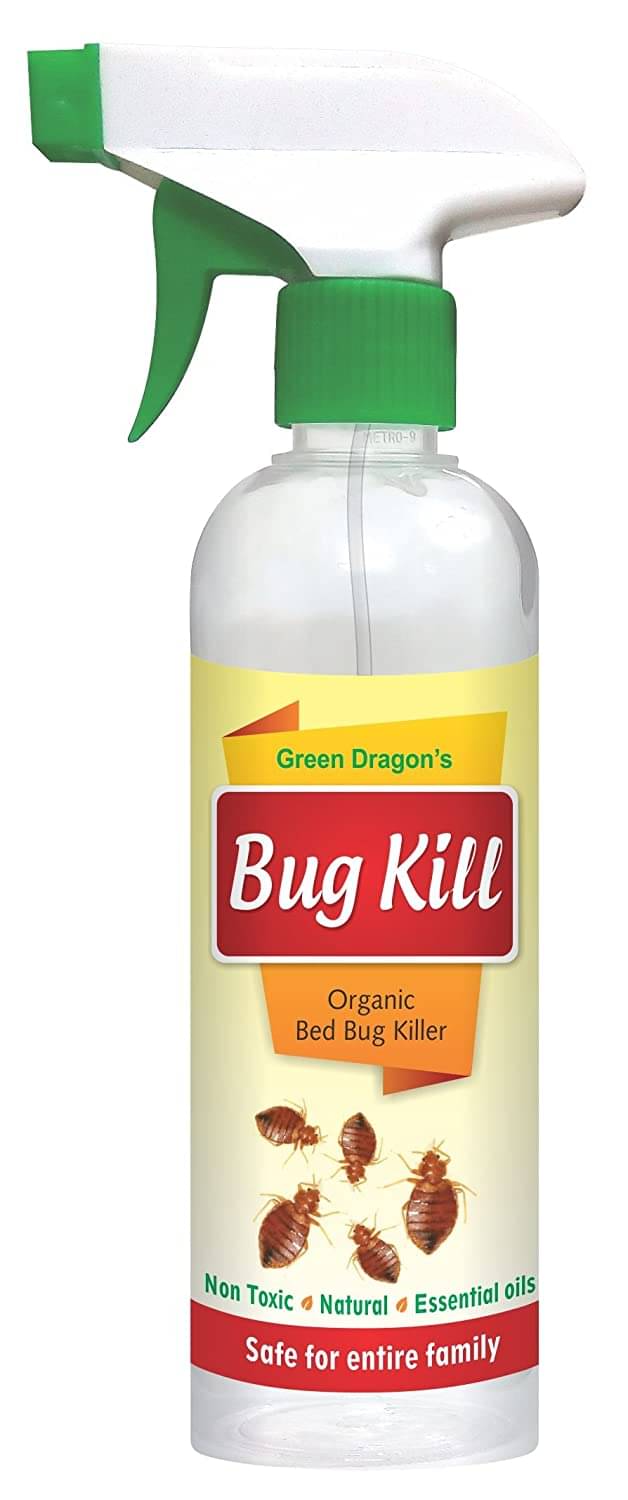 Green Dragon Bug Kill Organic Bed Bug Spray Killer 500 ml Green Dragon Bug Kill Organic Bed Bug Spray Killer 500 ml