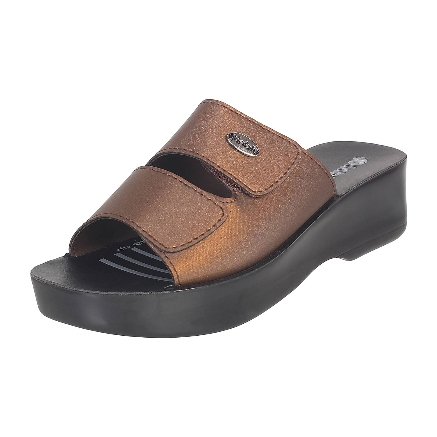     			Inblu Brown Flats