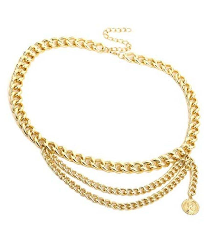 Kamarband Amazon Saree Belt High Quality Polki Champagne Waist