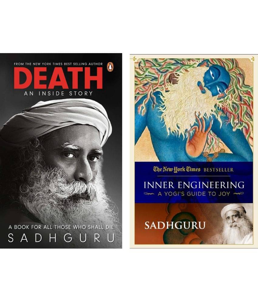    			Combo of 2 books: Death + Inner Engineering (Sadhguru, English, Paperback)