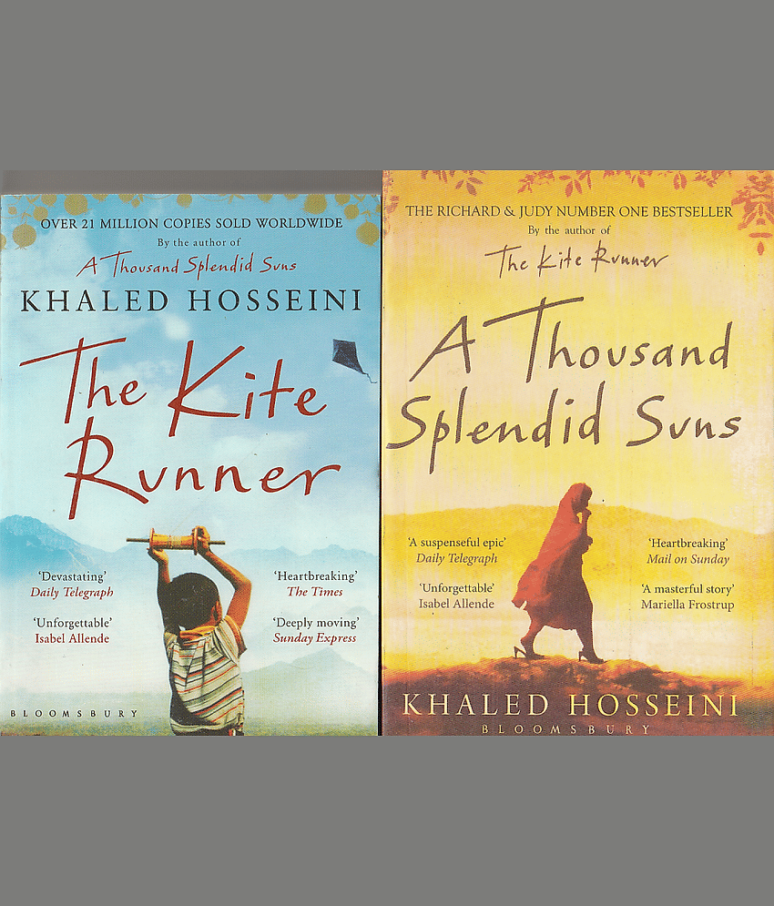 THE KITE RUNNER AND A THOUSANDS SPLENDID SUNS ,TWO BOOKS SET . - Stationery | Buy online on ZillyBuy