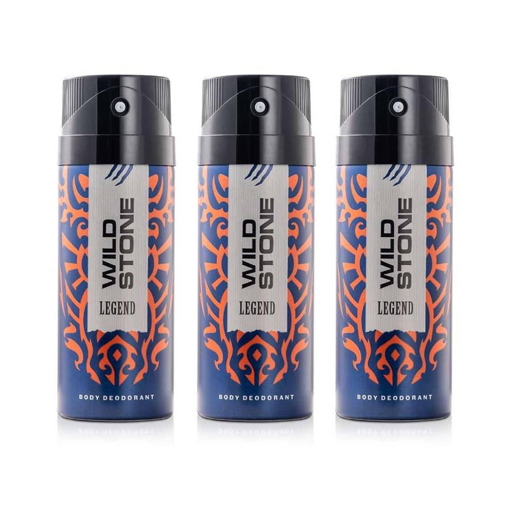 Wild Stone Legend Deodorant Spray for Men 150 ml ( Pack of 3 ) Wild Stone Legend Deodorant Spray for Men 150 ml ( Pack of 3 )