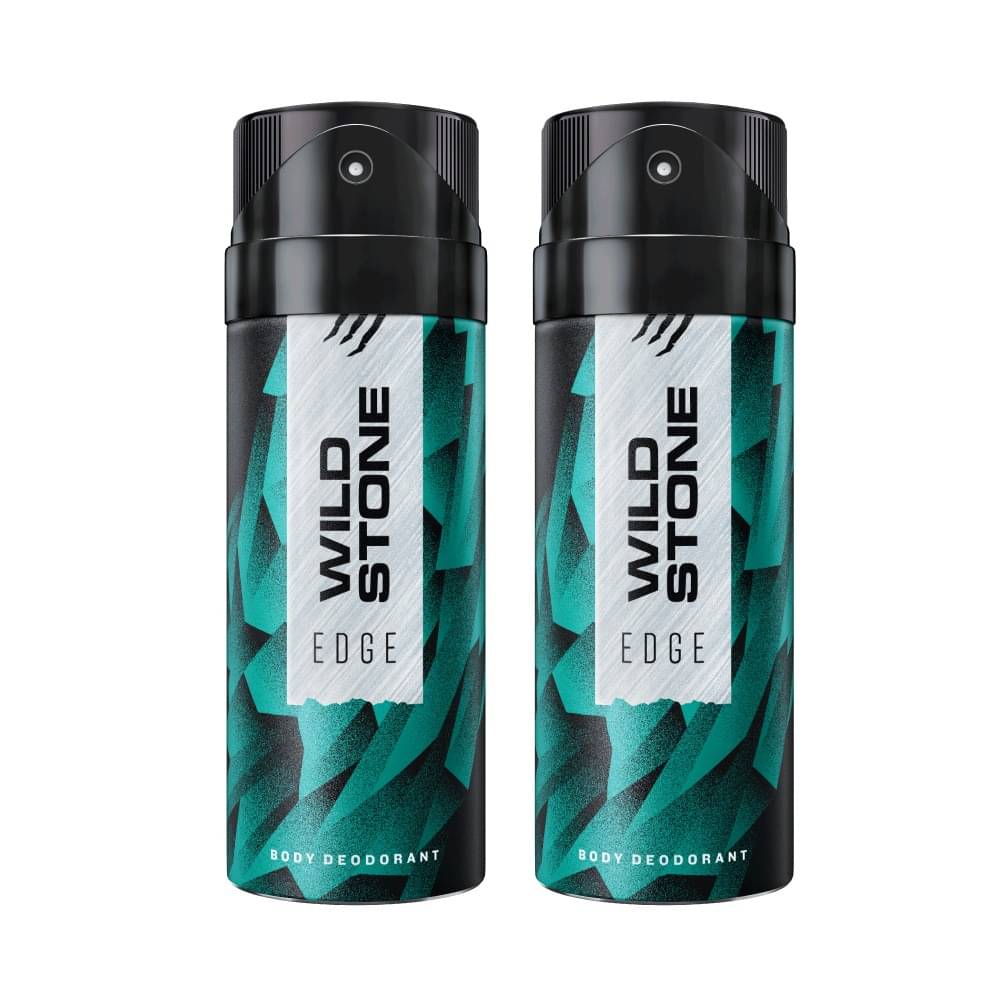     			Wild Stone Edge Deodorant Spray for Men 150 ml ( Pack of 2 )