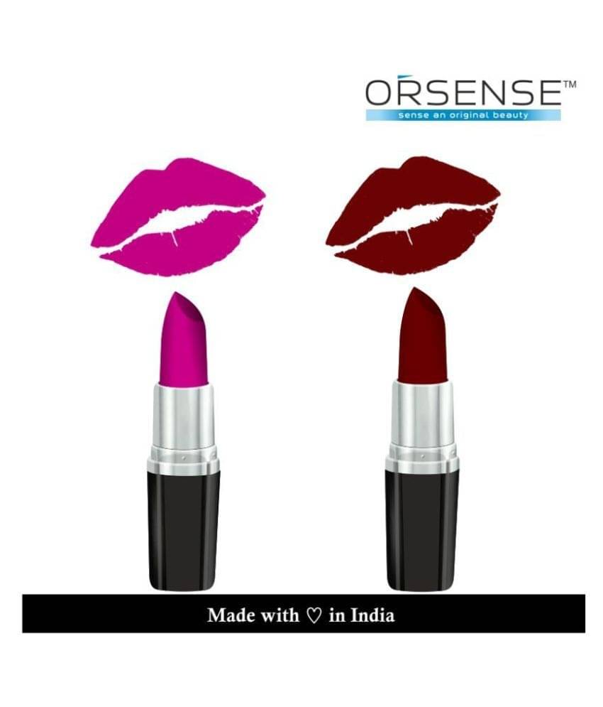     			orsense Creme Lipstick Multi Pack of 2 7 g