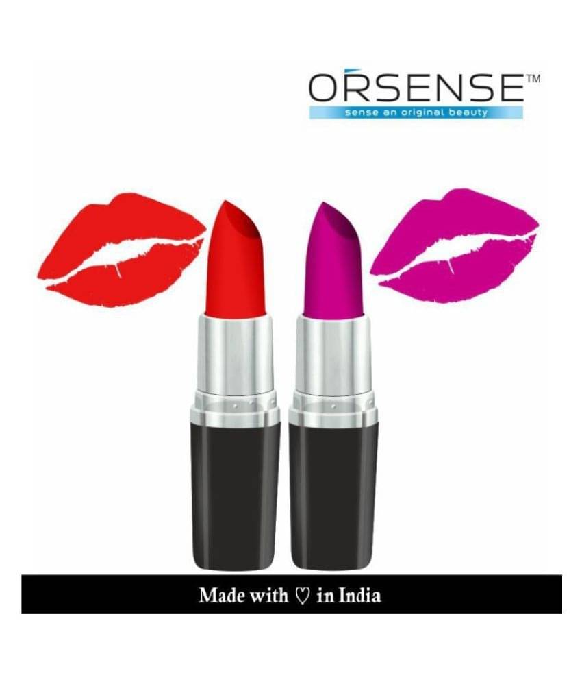     			orsense Creme Lipstick Multi Pack of 2 22 g