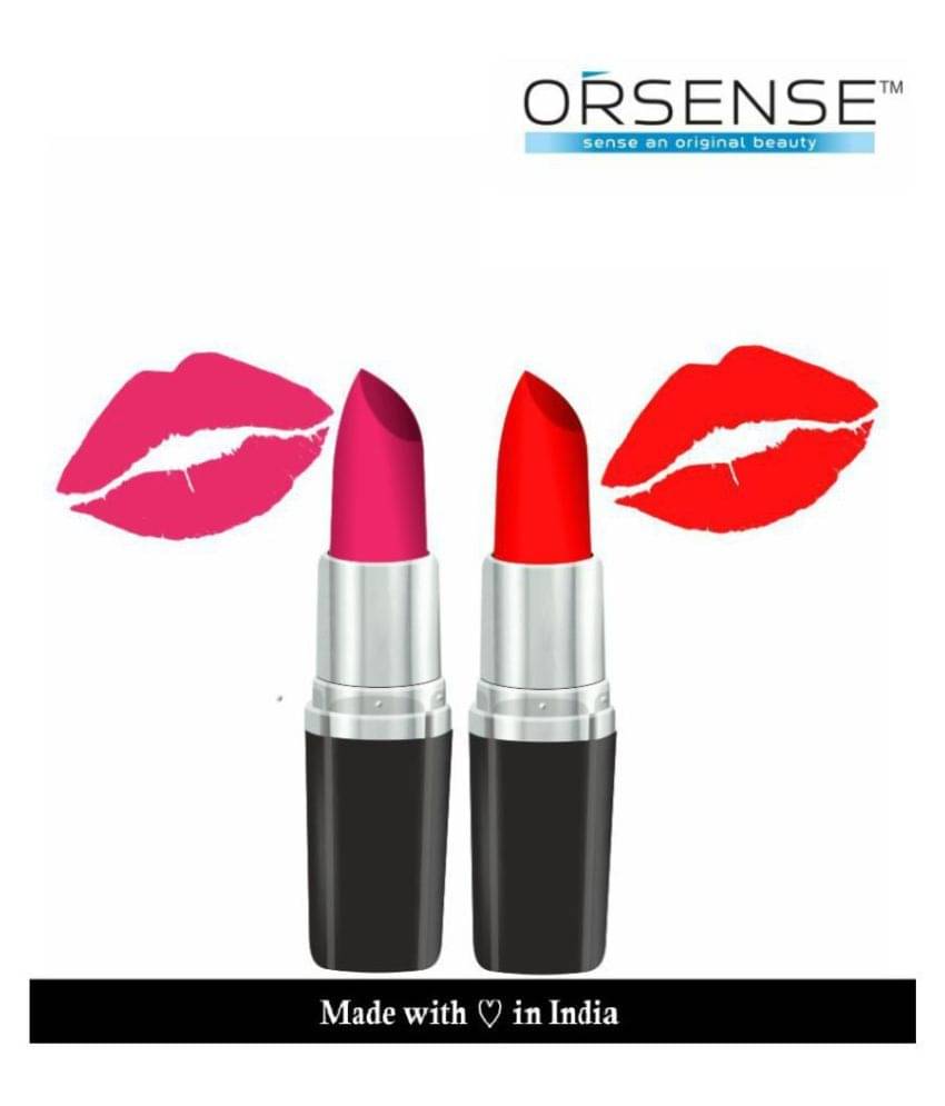    			orsense Creme Lipstick Multi Pack of 2 22 g