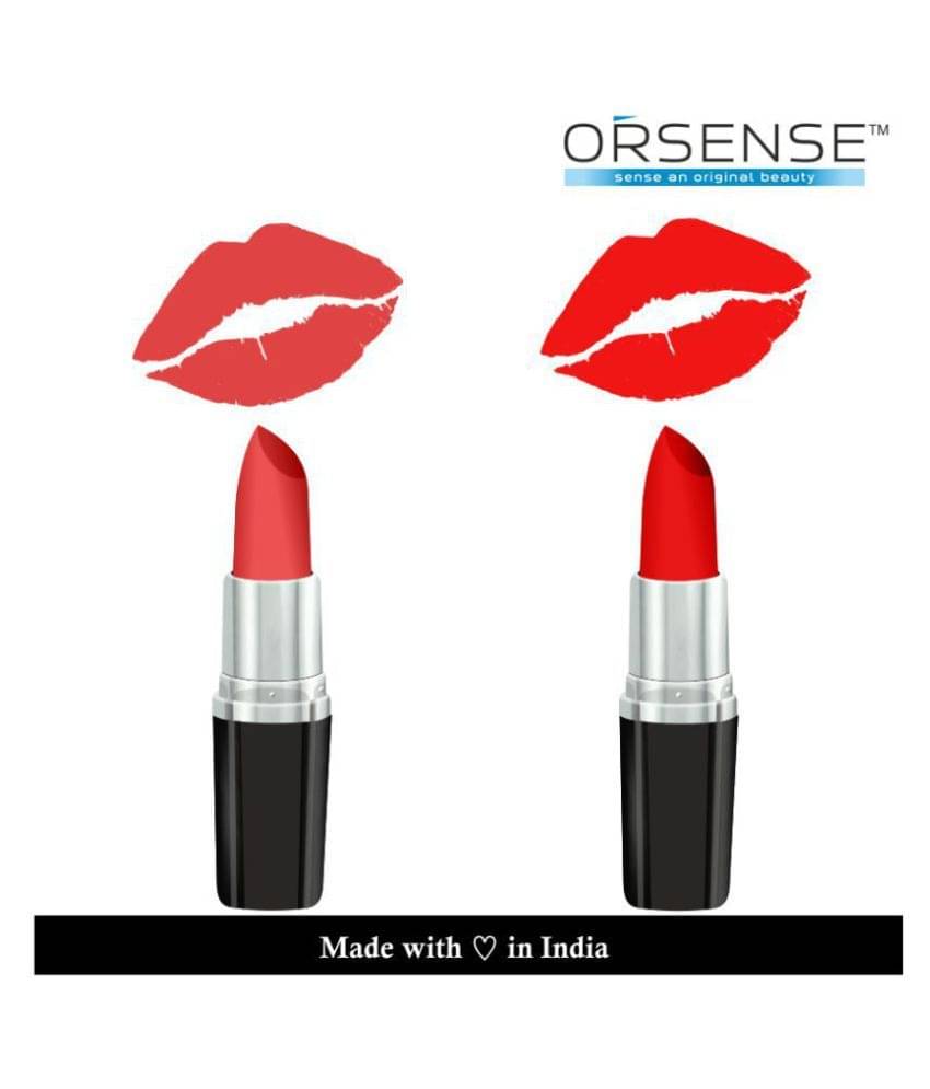     			orsense Creme Lipstick Multi Pack of 2 7 g