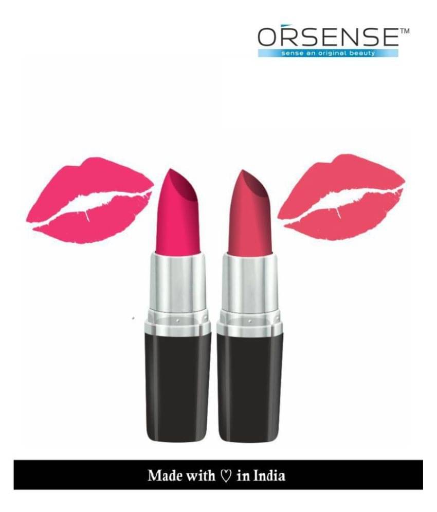    			orsense Creme Lipstick Multi Pack of 2 22 g