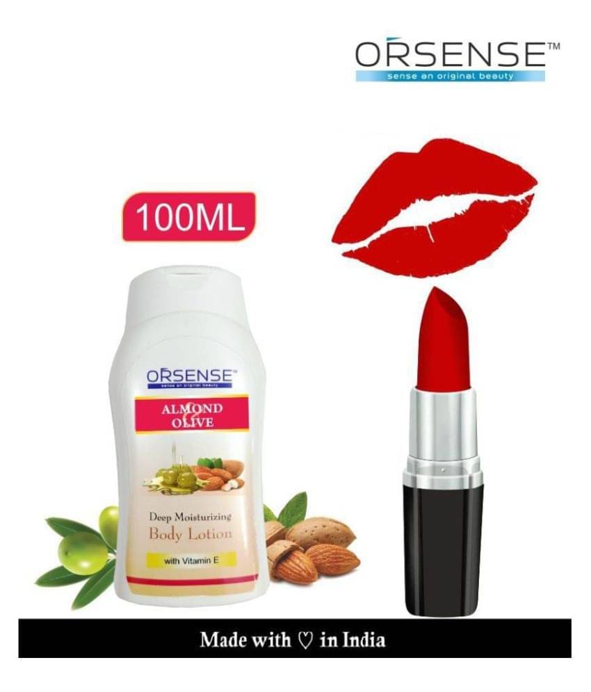     			orsense Lipstick Maroon Pack of 2 150 g