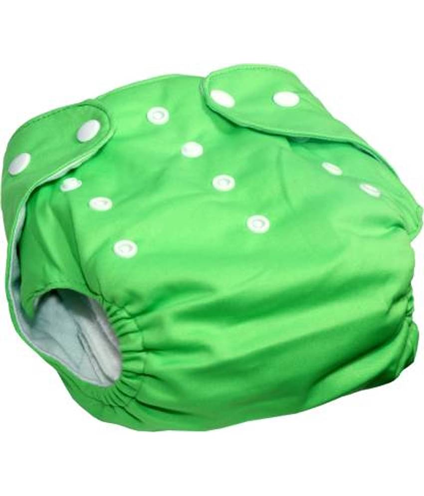 CHILD CHIC Reusable Baby Infant Cotton Cloth Washable Diaper Nappies(3 DIAPERS WITH 3 FIVE LAYER MICROFIBER INSERTS)