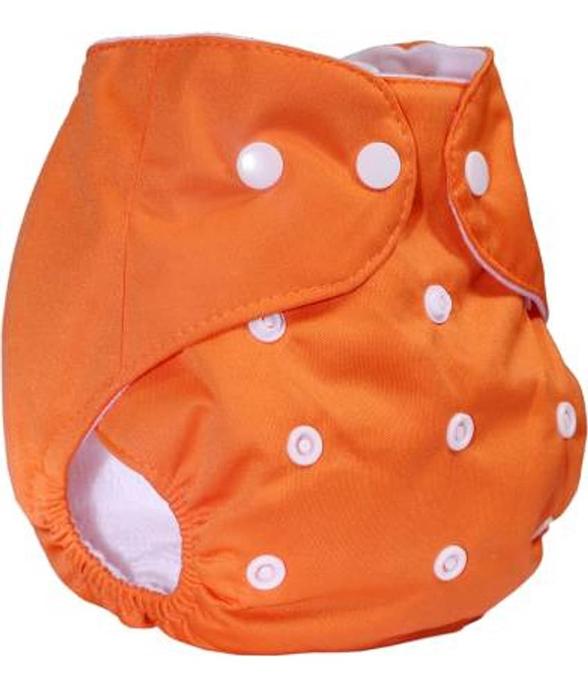 CHILD CHIC Reusable Baby Infant Cotton Cloth Washable Diaper Nappies(3 DIAPERS WITH 3 FIVE LAYER MICROFIBER INSERTS)