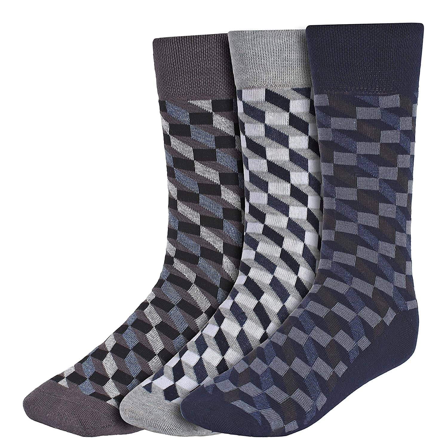 Creature - Cotton Men's Printed Multicolor Full Length Socks ( Pack of 3 ) Creature - Cotton Men's Printed Multicolor Full Length Socks ( Pack of 3 )