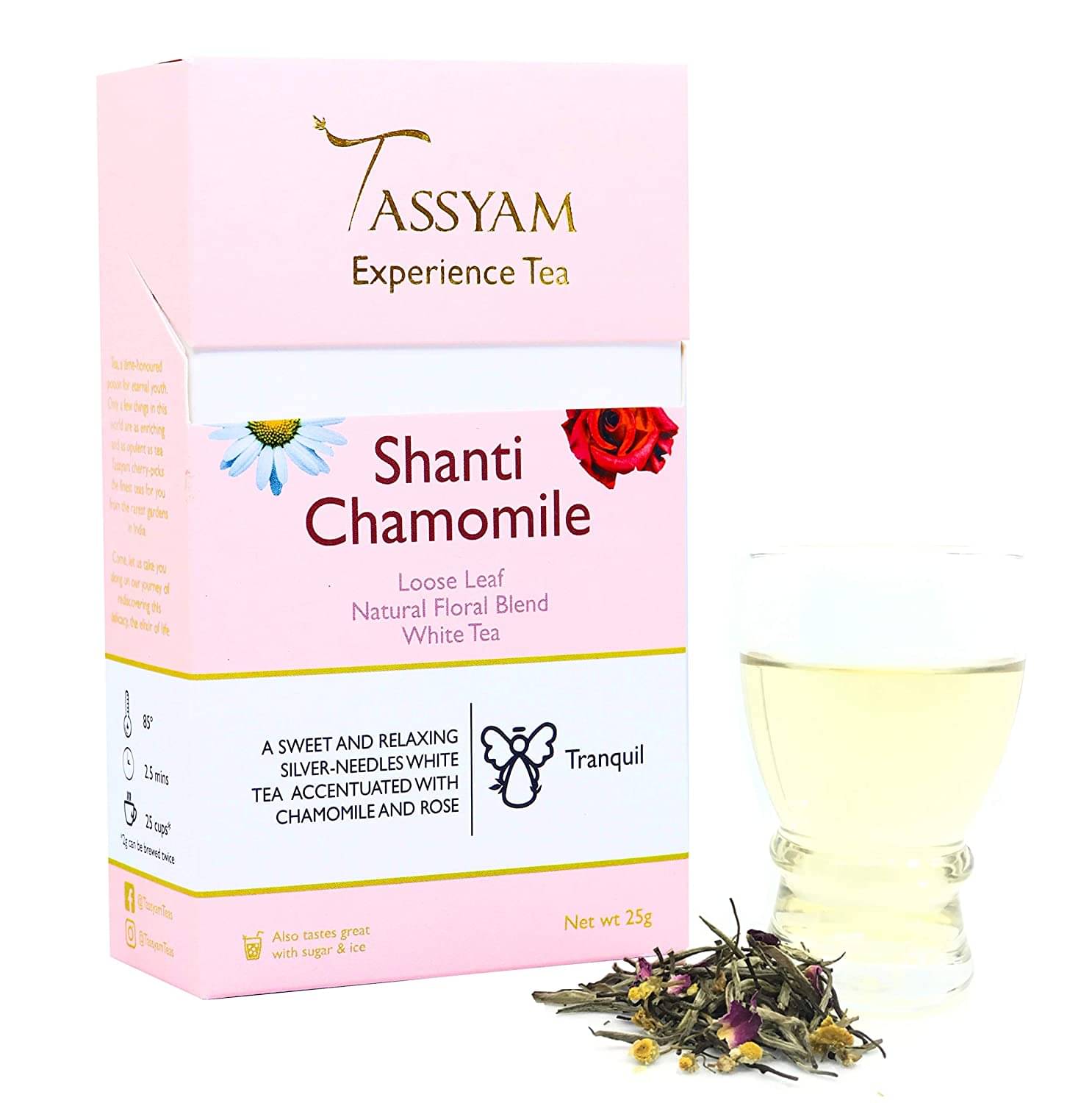     			Tassyam Chamomile Tea Loose Leaf 25 gm